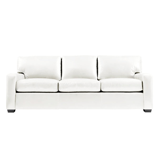 Leathercraft Manhattan 87'' Leather Sofa Wayfair